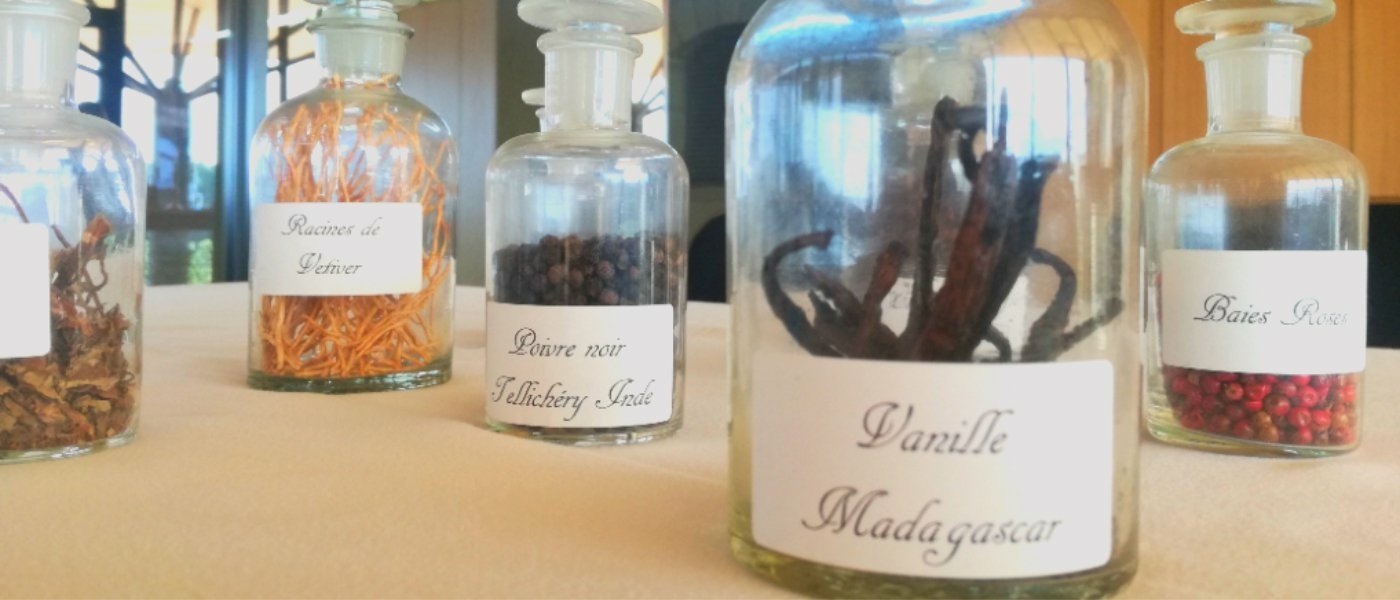 Souvenirs from a fragrance workshop