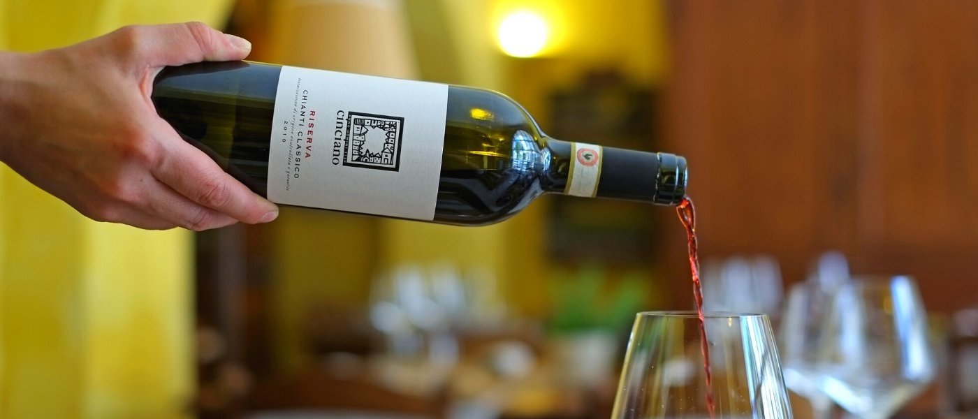 Wine table set