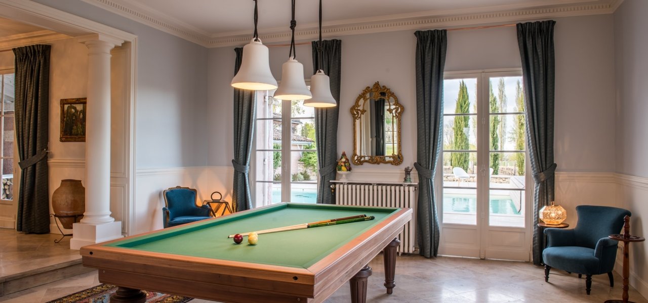 Château l'Etampe interior - Wine Paths