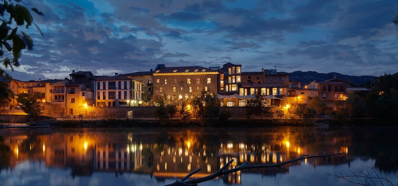 Hotel views from the river