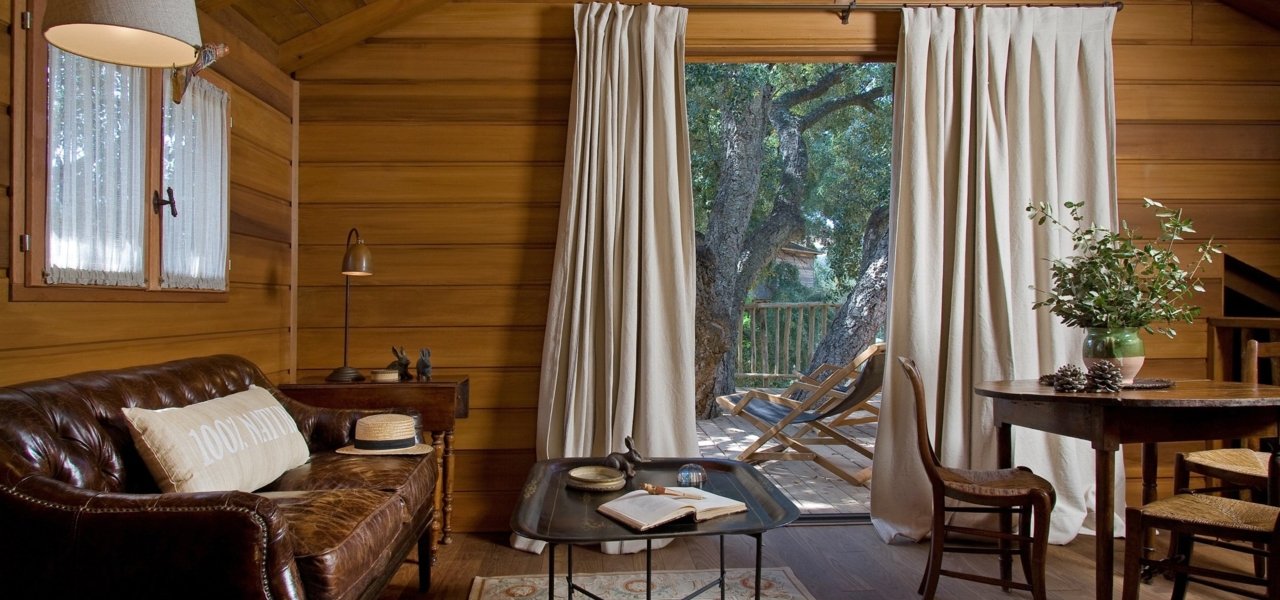 room with outside view