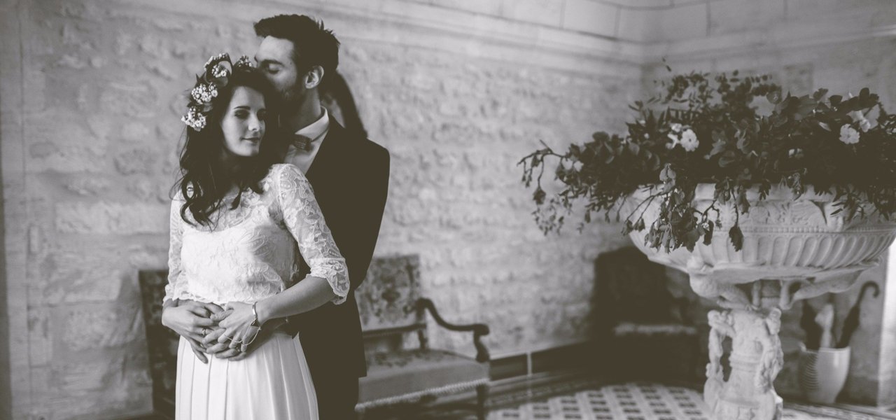 Weeding time in Chateau Fombrauge