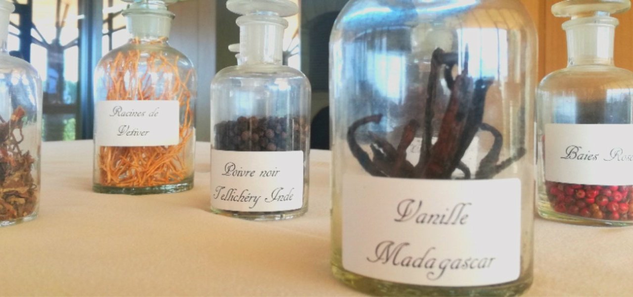 Souvenirs from a fragrance workshop