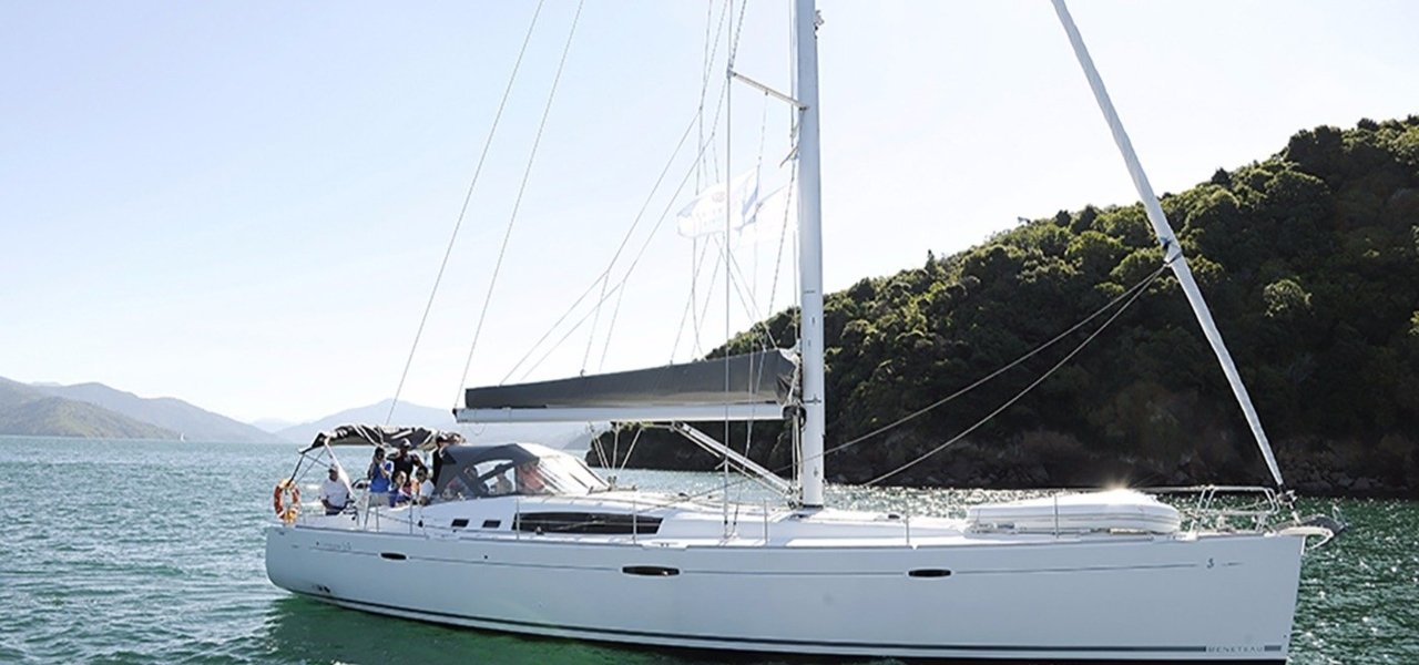 sailing at cloudy bay