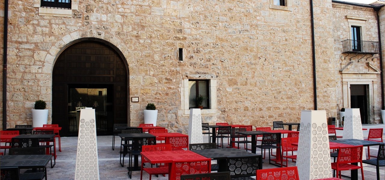 Castilla Termal Monasterio de Valbuena terrace