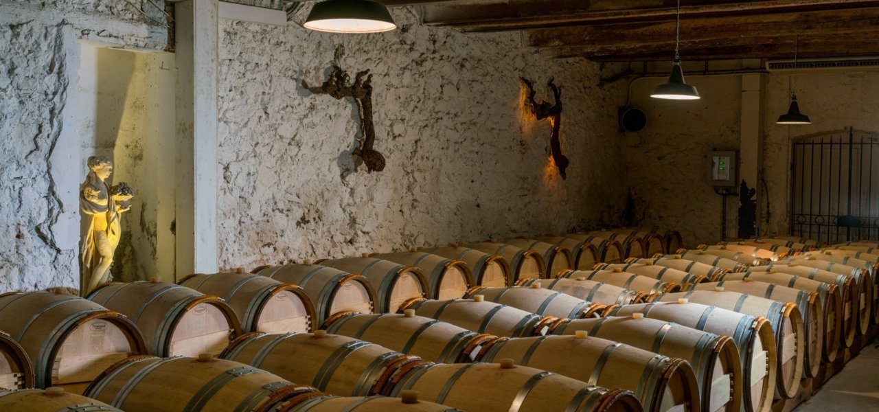 Château d'Esclans cellar