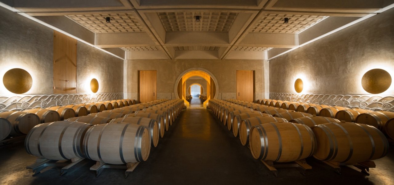 Marquis d'Alesme's even cellar