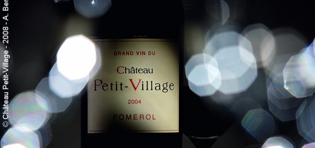 Bottle Chateau Petit village