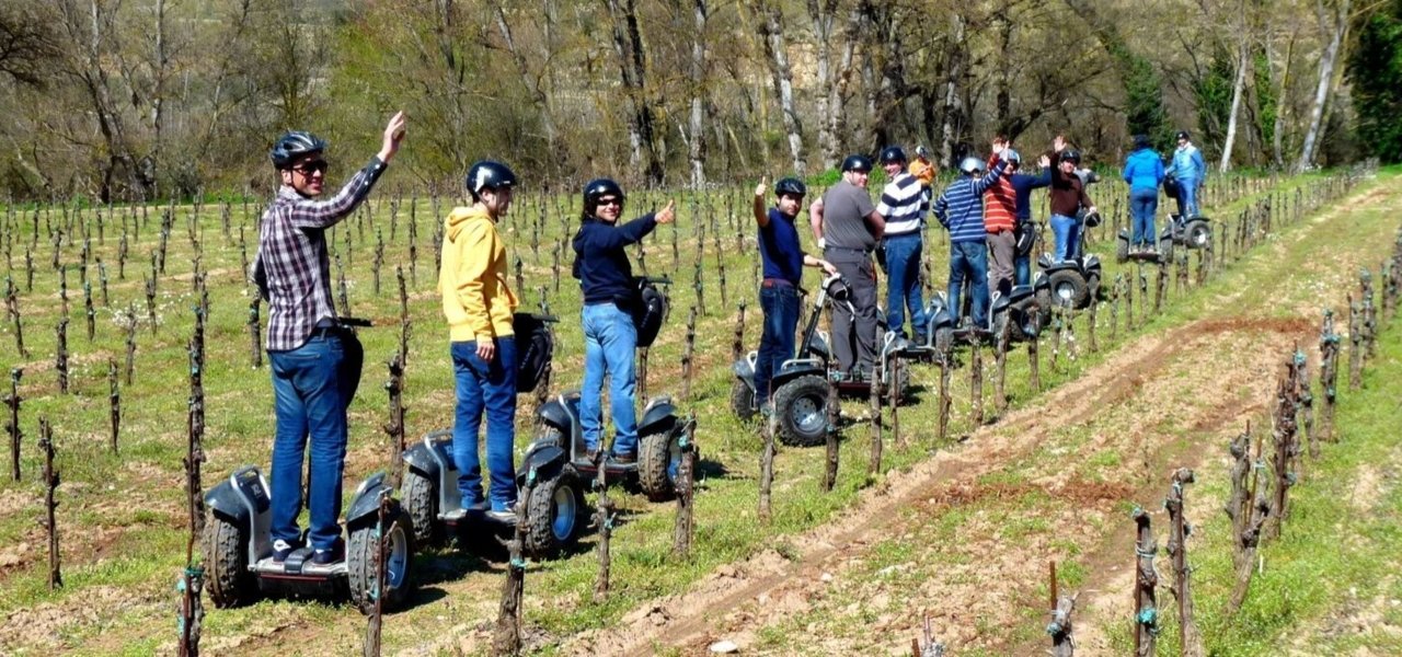 A SEGWAY TOUR THROUGH THE VINEYARDS